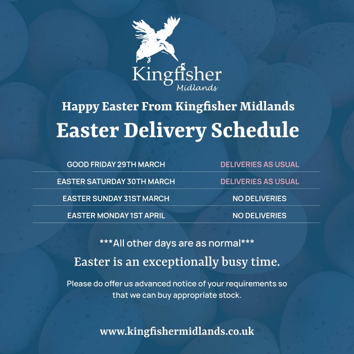 Easter Delivery Schedule 